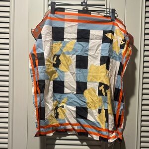 Skunkfunk Multicolor Checkered Scarf
